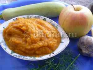 Рецепт кабачковой икры с яблоками