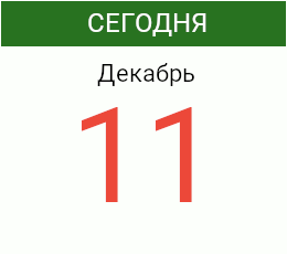 День 11 декабря 2026 года