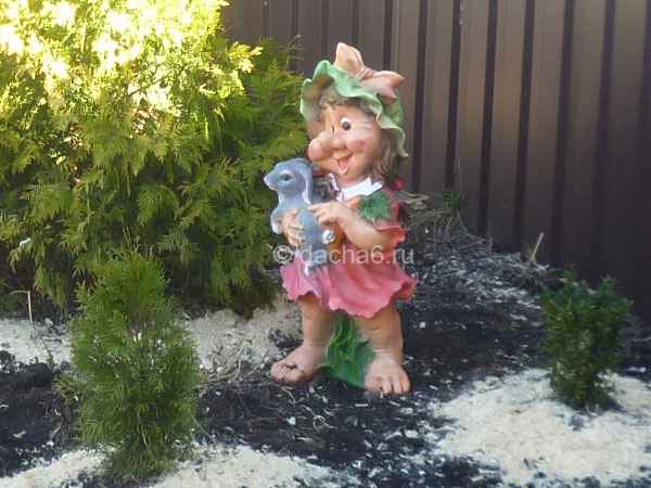 Садовый гномик